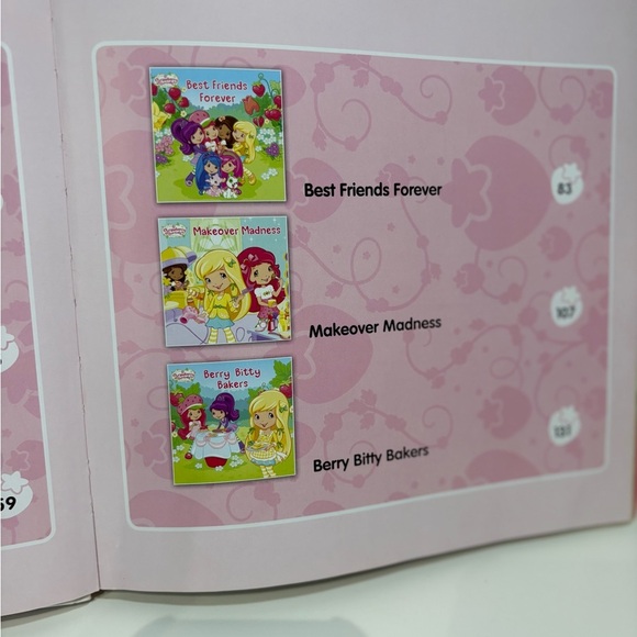 Strawberry Shortcake Super Sweet Treasury Book - Picture 5 of 11